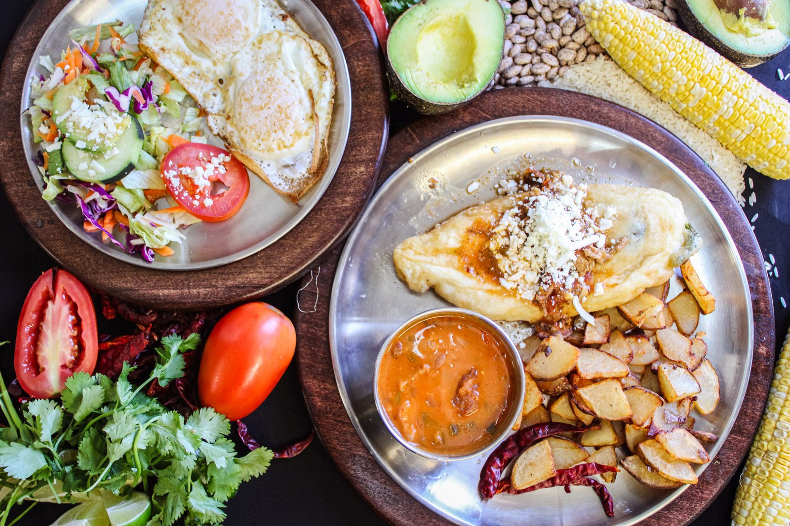Chile Relleno con Huevos